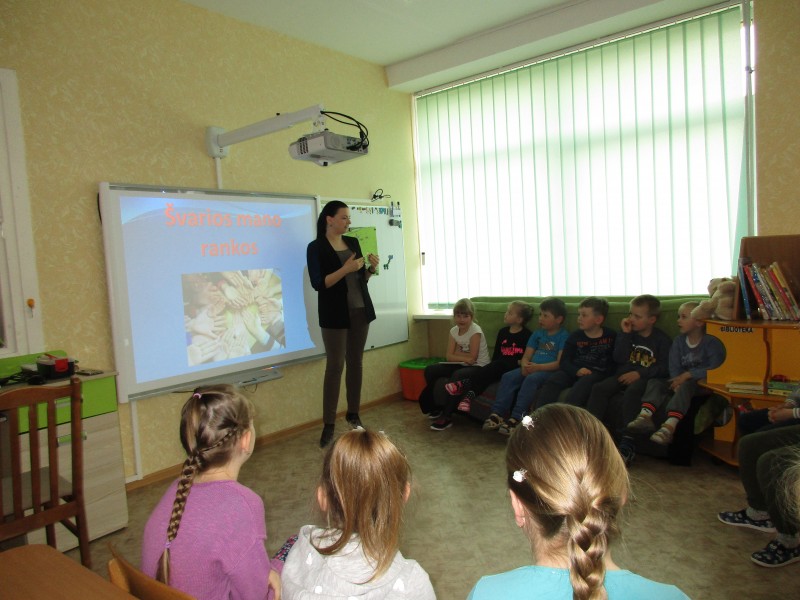 „Švarios mūsų rankos