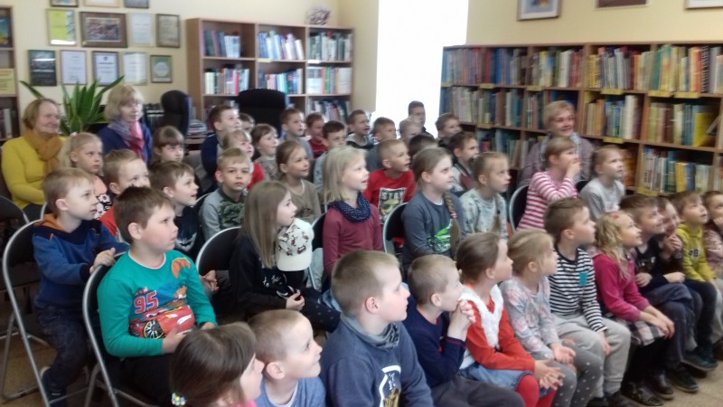 Išvyka į biblioteką